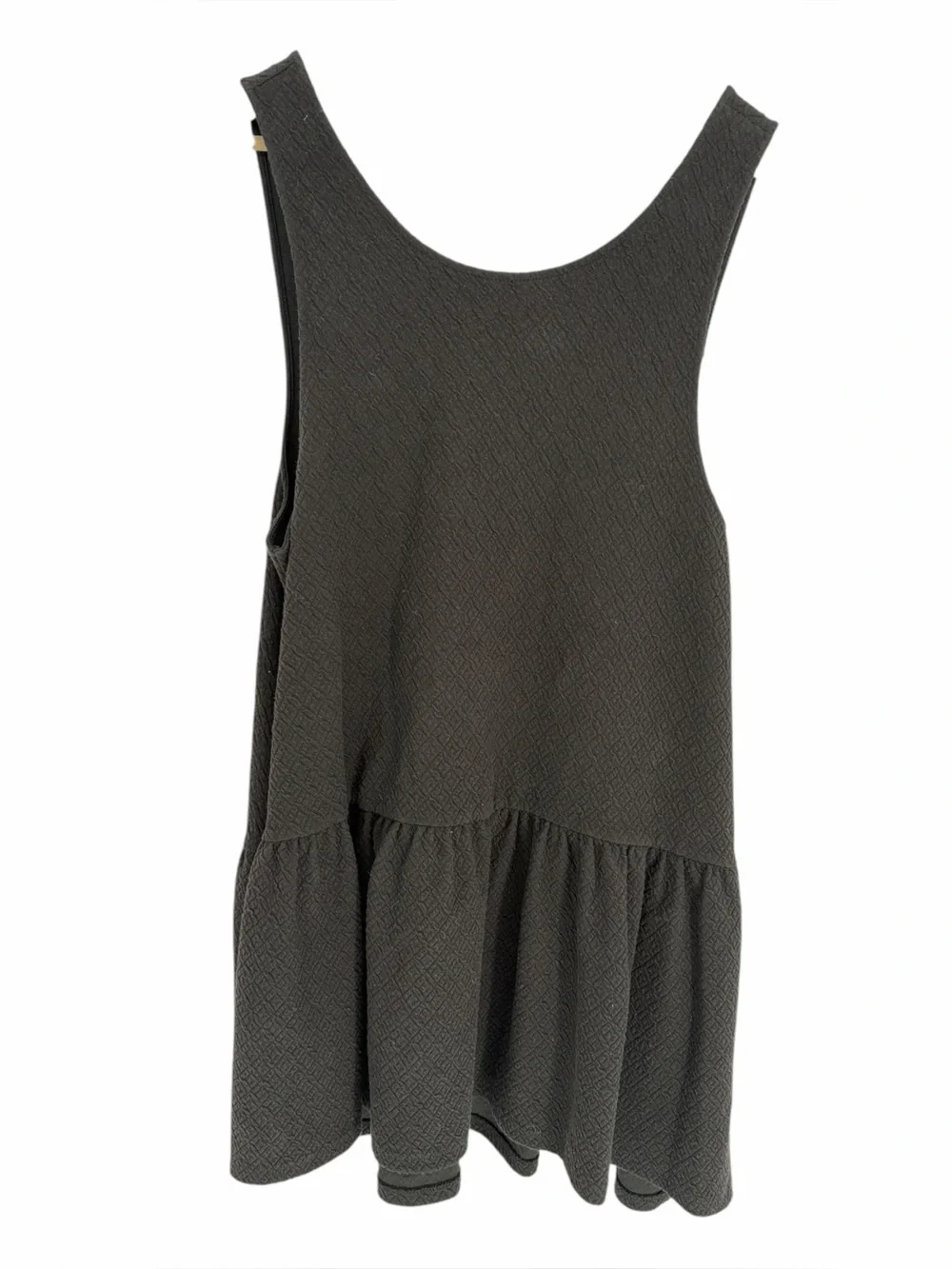 Free People Easy Street Mini Dress Black - Medium